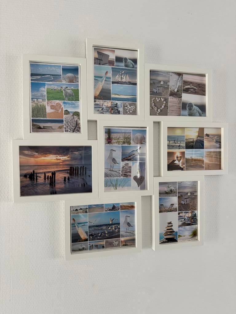 Beach schilderij, Huis en Inrichting, Woonaccessoires | Overige, Ophalen of Verzenden, Gebruikt