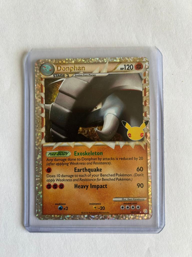Pokémon kaart Donphan, Ophalen, Nieuw