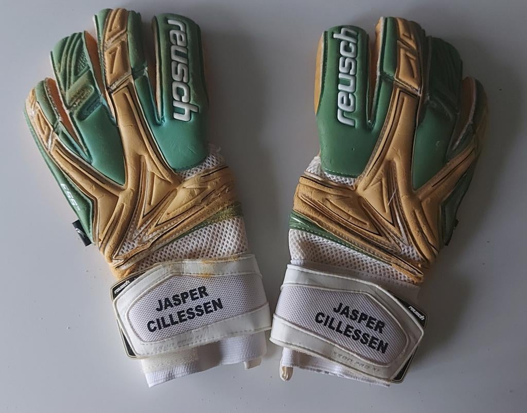 (matchworn) handschoenen Jasper Cillessen NEC Nijmegen, Verzenden, Gebruikt, Overige binnenlandse clubs