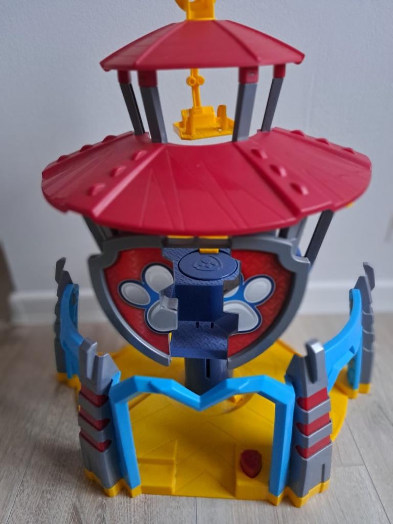 Paw patrol Uitkijktoren, Kinderen en Baby's, Speelgoed | Speelgoedvoertuigen, Ophalen of Verzenden, Gebruikt