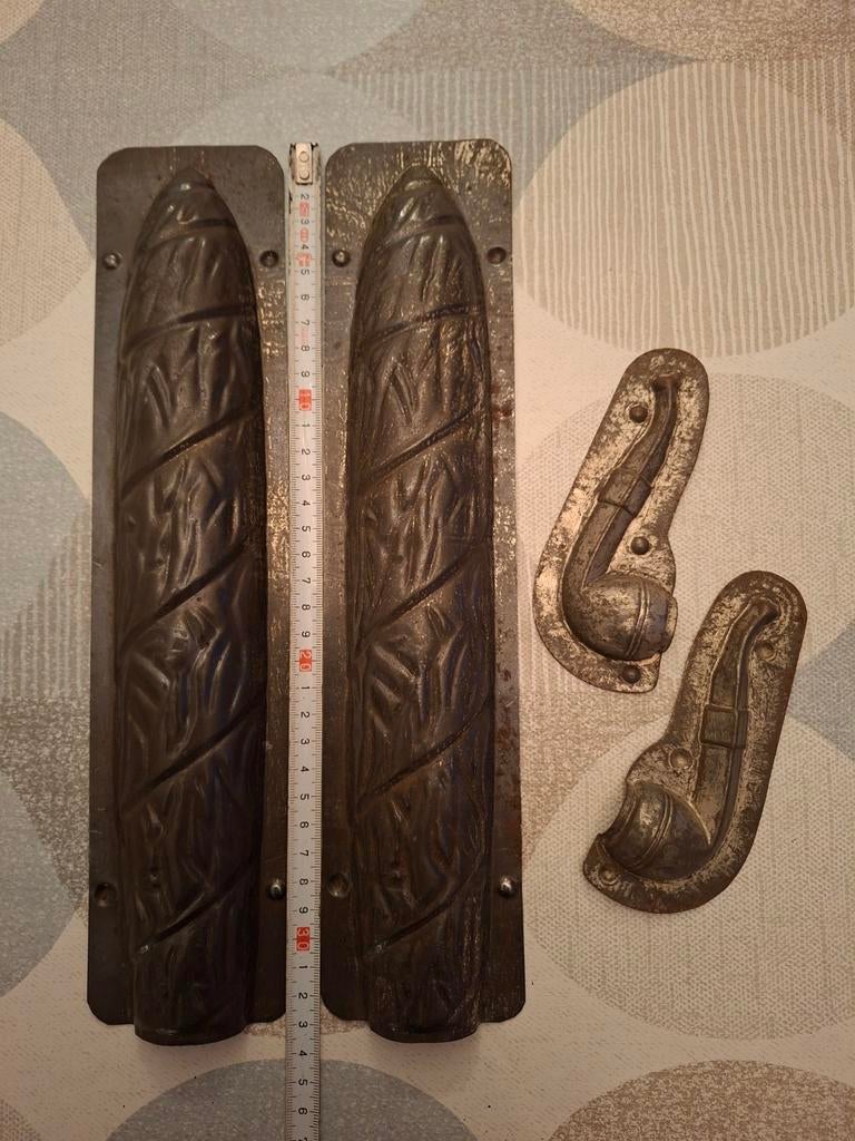 2 oude Chocolade vormen mal chocolademal chocoladevorm vorm, Antiek en Kunst, Ophalen of Verzenden