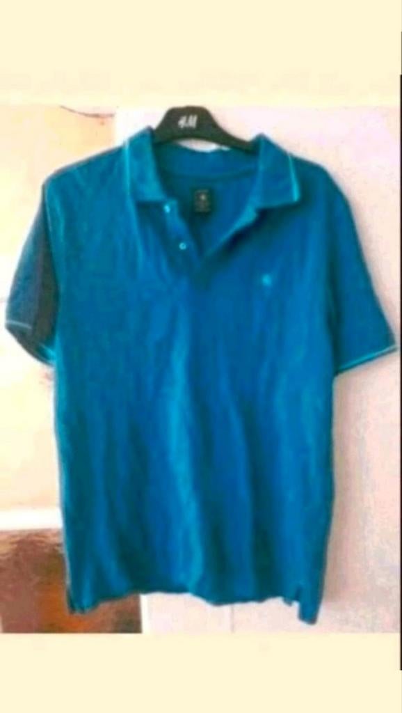 Kitaro blauw polo, Kleding | Heren, Ophalen of Verzenden, Zo goed als nieuw, Maat 52/54 (L), Blauw