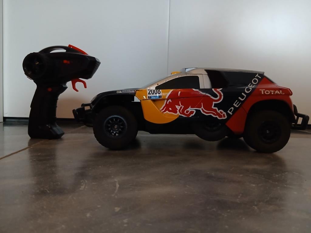 Afstands bestuurbare Red Bull auto, Elektro, Gebruikt, Auto offroad, Ophalen of Verzenden