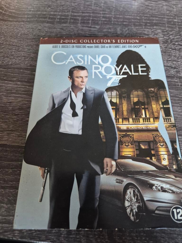 James bond casino royale, Cd's en Dvd's, Dvd's | Tv en Series, Vanaf 12 jaar, Ophalen of Verzenden, Zo goed als nieuw, Actie en Avontuur