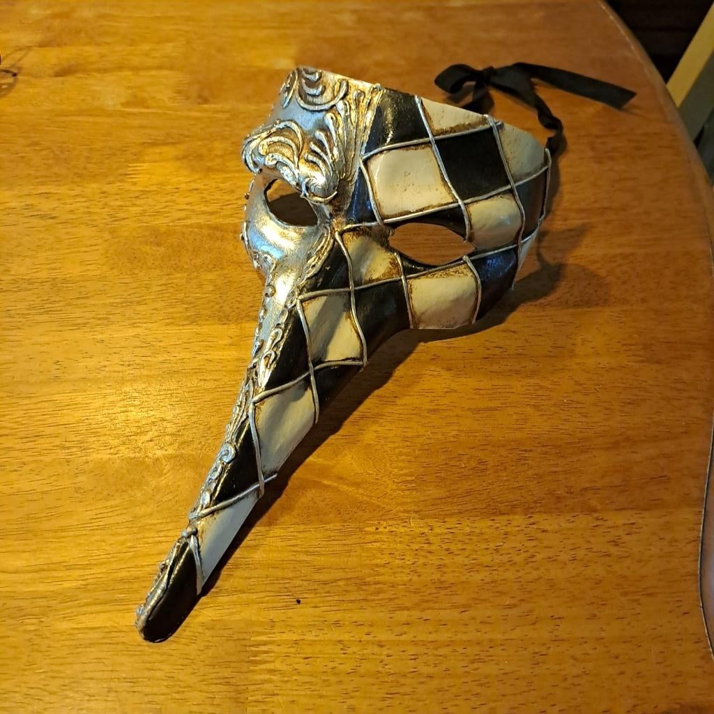 Handgemaakt Venetiaans Masker, Antiek en Kunst, Curiosa en Brocante, Ophalen