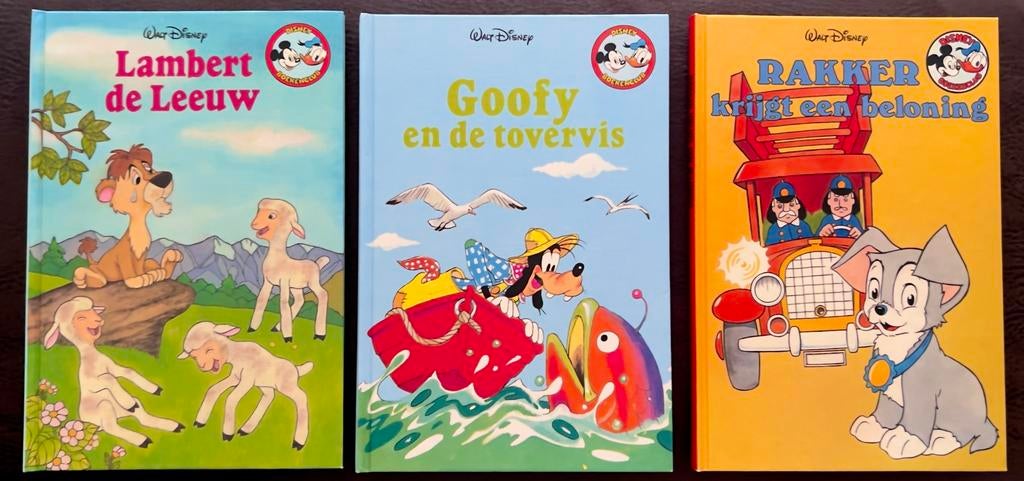 3 Disney Boekenclub boekjes zo goed als nieuw, Boeken, Ophalen of Verzenden, Zo goed als nieuw, Sprookjes