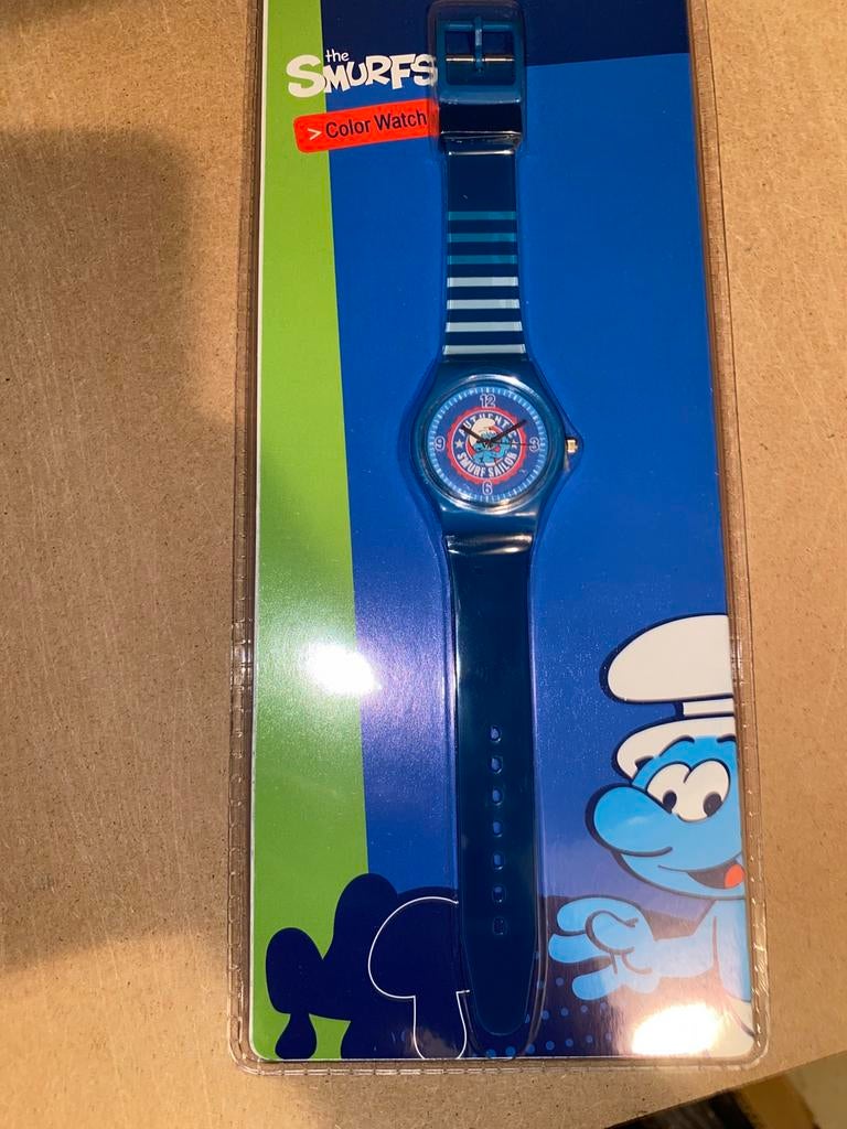 Kinderhorloge – Smurfen / Mickey Mouse / Toy Story - Nieuw, Verzenden, Nieuw, Jongen of Meisje