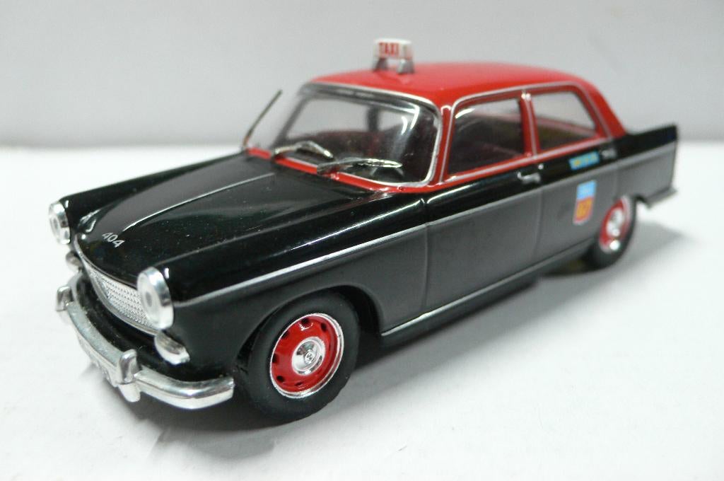 peugeot 404 g7 parijse taxi - altaya  1/43, Verzenden, Nieuw, Auto, Overige merken