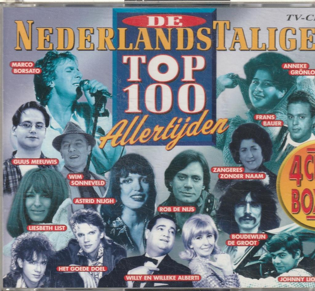 Nederlandstalige TOP 100 Alertijden Deel 1 ( 4 cd box ), Verzenden, Zo goed als nieuw, Levenslied of Smartlap