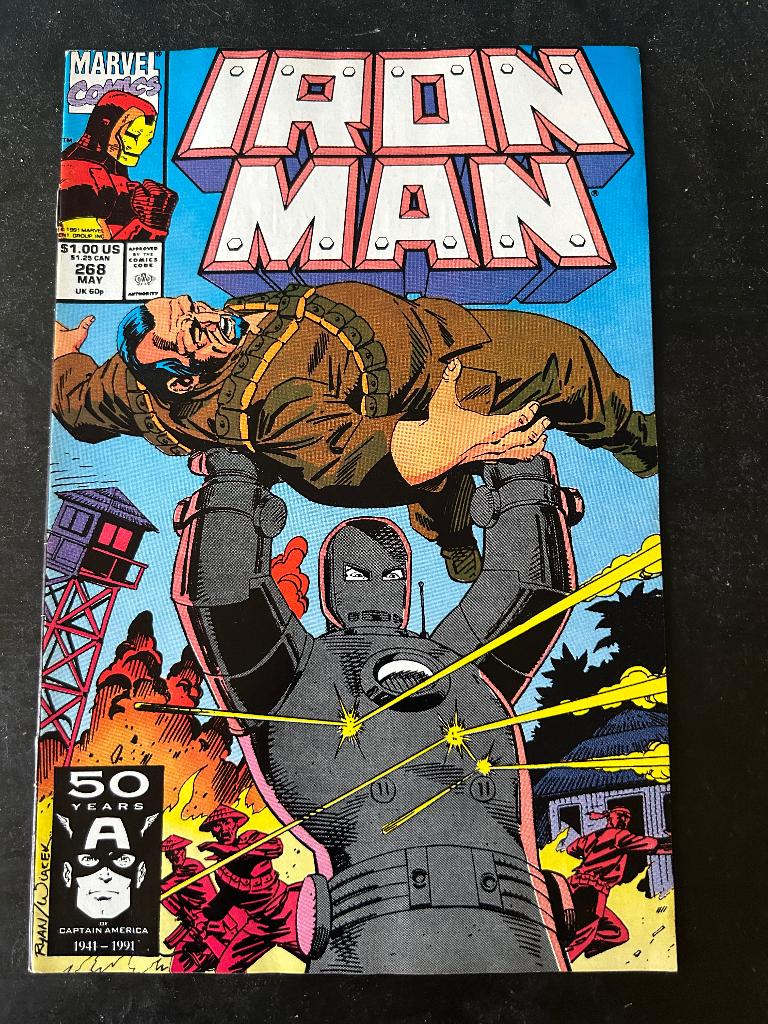 Ironman (USA) #268 marvel comics, Eén comic, Amerika, Marvel Comics, Ophalen of Verzenden