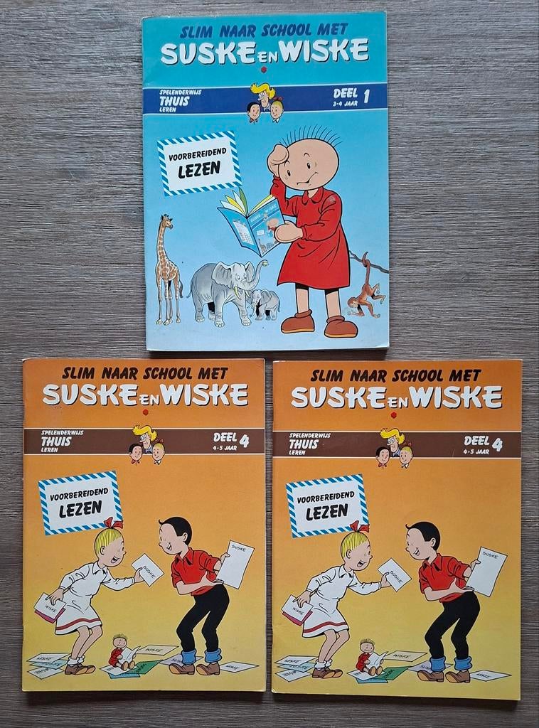 Suske en Wiske. Slim naar school., Eén stripboek, Ophalen of Verzenden