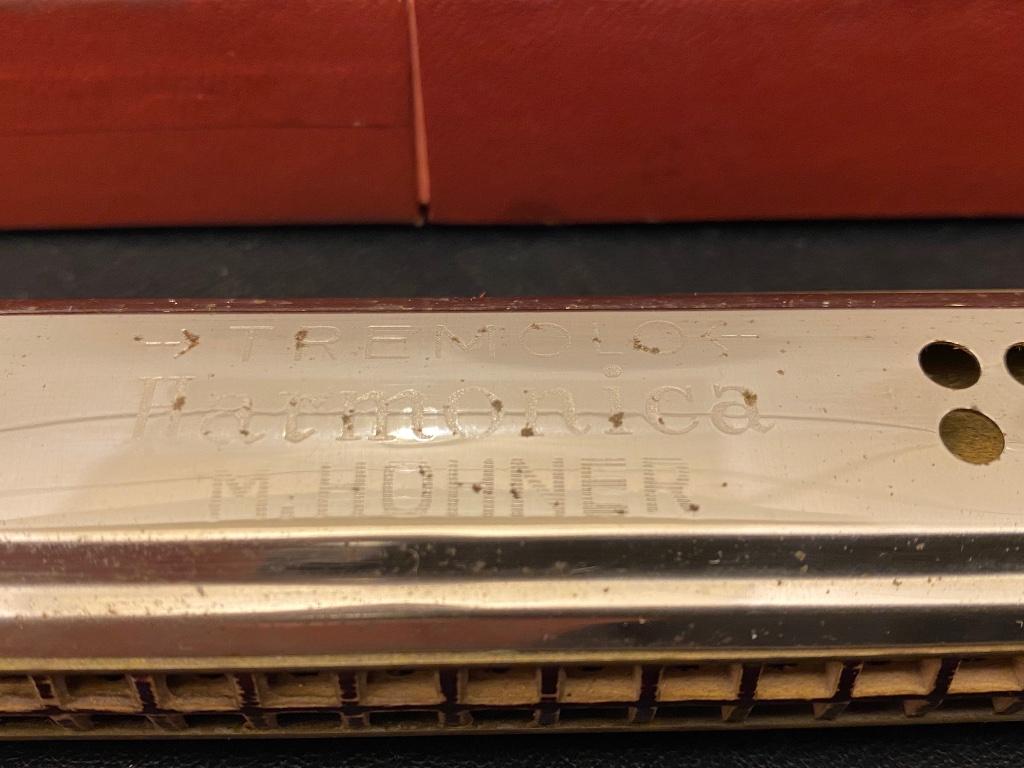 Harmonica M. Hohner Tremolo F, Muziek en Instrumenten, Blaasinstrumenten | Mondharmonica's, Ophalen of Verzenden, Gebruikt, Overige typen