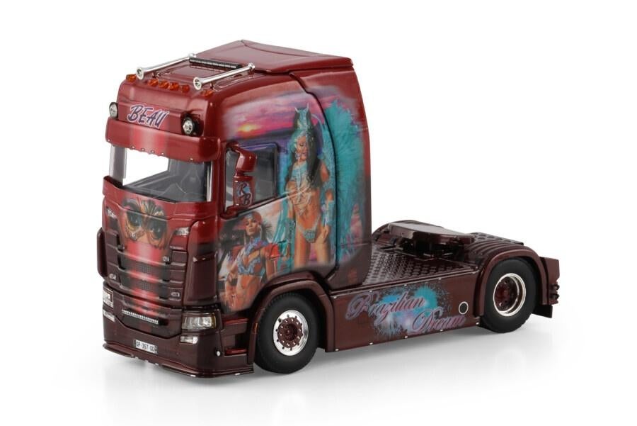 WSI  SCANIA  S HIGHLINE CS20H 4X2  BEAU (BRAZILIAN DREAM), Hobby en Vrije tijd, Modelauto's | 1:50, Ophalen of Verzenden, Nieuw