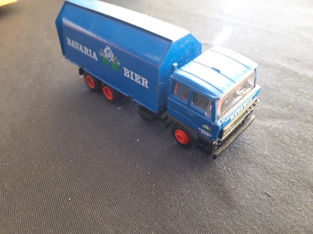 DAF 3300 drankenwagen Bavaria – Efsi H0 1:87, Hobby en Vrije tijd, Ophalen of Verzenden, Zo goed als nieuw, Bus of Vrachtwagen
