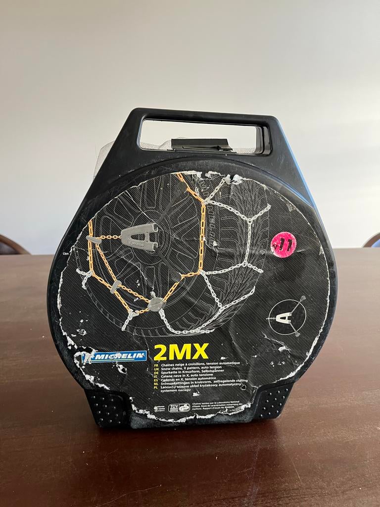Michelin Sneeuwkettingen 2MX - Diverse Maten Beschikbaar, Ophalen, Gebruikt