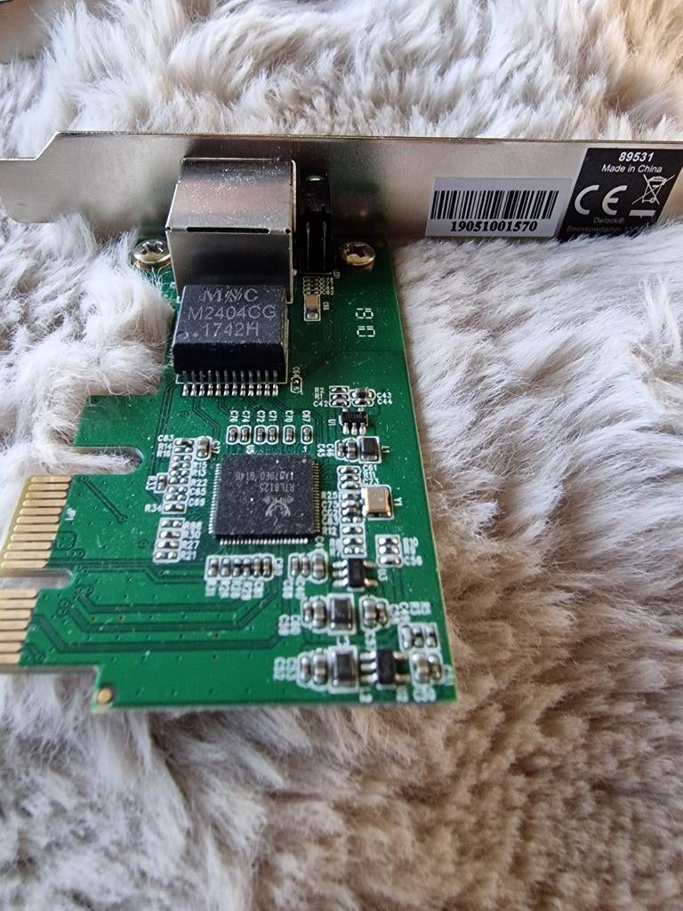 Delock PCIe x1 naar 2.5Gb LAN kaart, Computers en Software, Netwerkkaarten, Nieuw, Intern, Ophalen of Verzenden