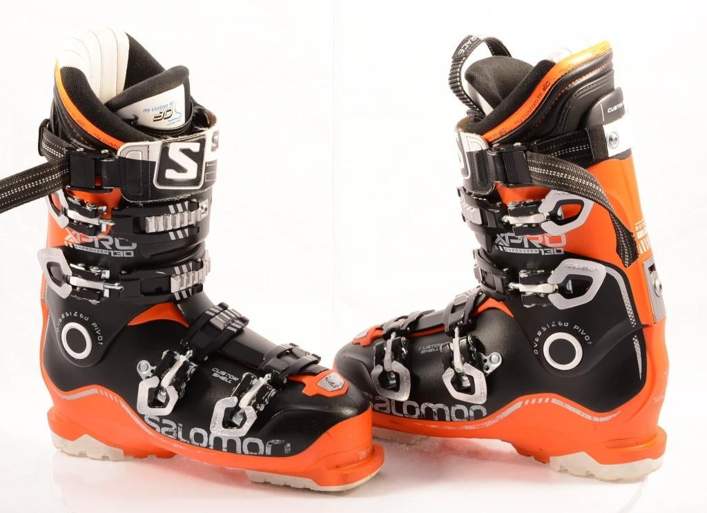 39 40 EU skischoenen SALOMON X PRO 130 energyzer, Sport en Fitness, Skiën en Langlaufen, 160 tot 180 cm, Gebruikt, Schoenen, Carve