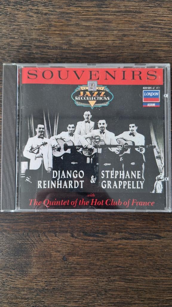 Django Reinhardt & Stephane Grappelly - Souvenirs, Ophalen of Verzenden, 1980 tot heden, Gebruikt, Jazz