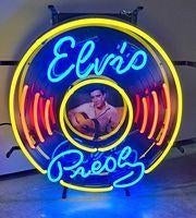 Elvis Presley Lp neon en veel andere USA decoratie neons, Verzamelen, Merken en Reclamevoorwerpen, Lichtbak of (neon) lamp, Nieuw