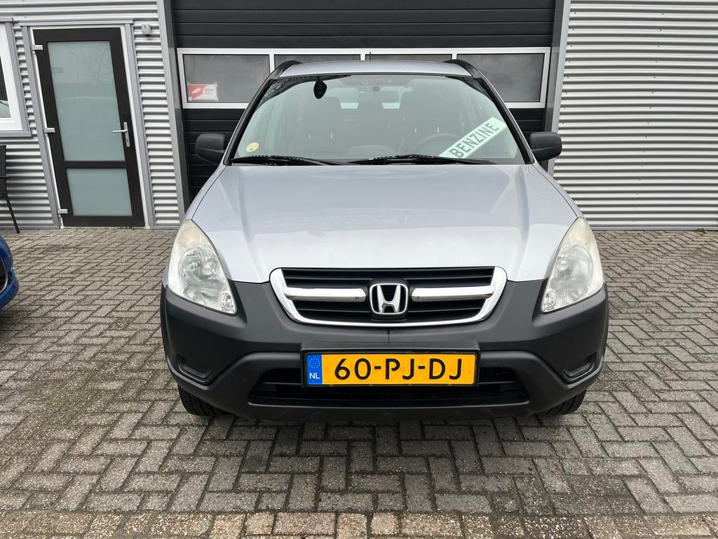 Honda CR-V 2.0 I 110KW AWD BJ 2004 AIRCO, 1998 cc, 1429 kg, Zwart, 4 cilinders