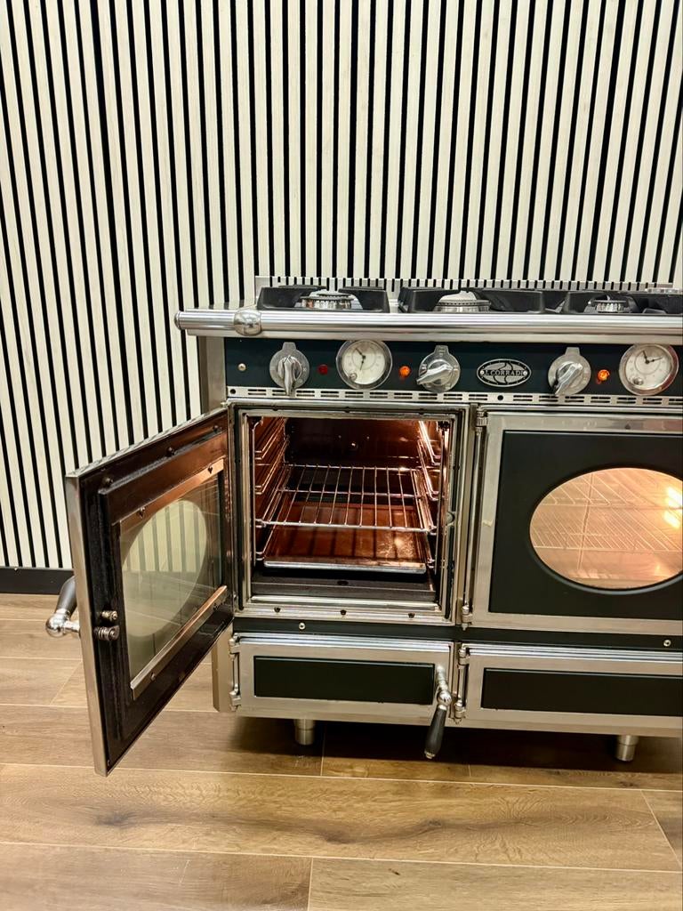 Luxe Klassieker J.Corradi 5 pits met 2 ovens 100 cm breed, 60 cm of meer, Fornello Esperta, Ophalen of Verzenden, Zo goed als nieuw
