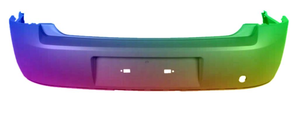 Voor Opel Vectra C 2002-2009 Achterbumper gespoten in de gew, Verzenden, Opel, Nieuw, Achter