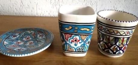 Bekers & schotel aardewerk the Twinning Company VANAF € 3,50, Nieuw, Ophalen of Verzenden, Overige stijlen, Kop(pen) en/of Schotel(s)