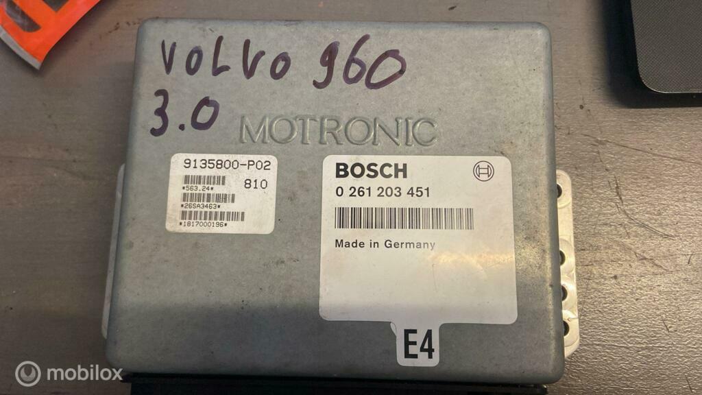 Computer motormanagement Volvo 960 ('90-'96) 0261203451, Auto-onderdelen, Ophalen of Verzenden, Gebruikt