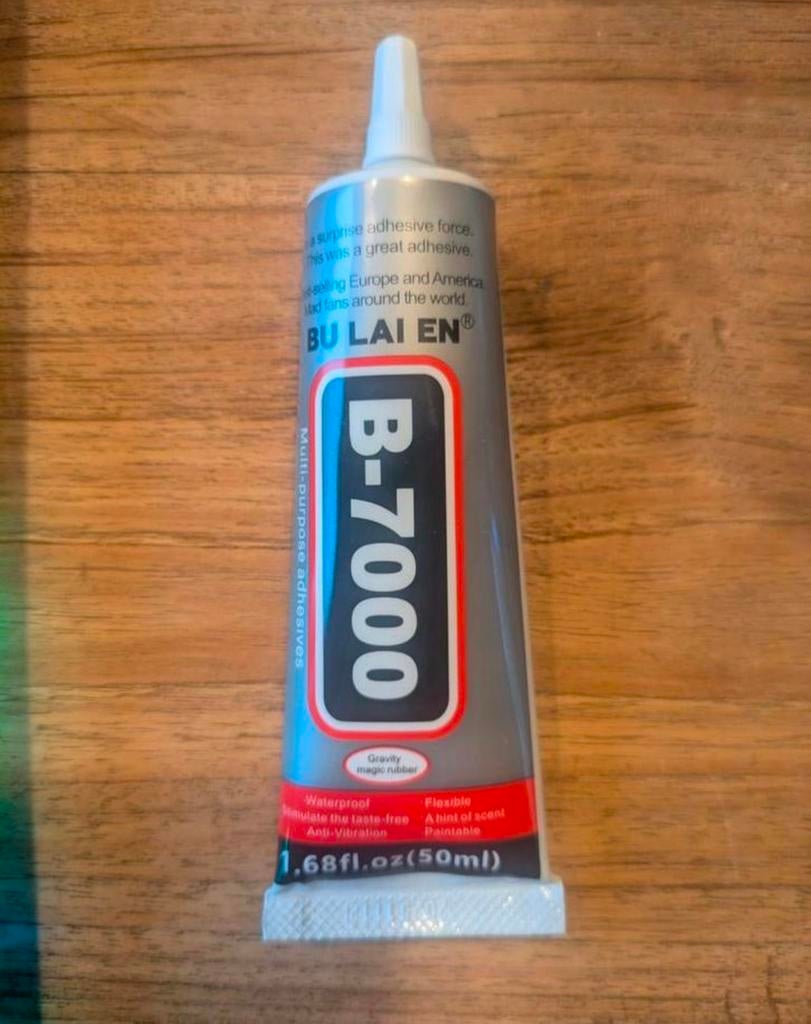 B-7000 lijm 50ml, Ophalen of Verzenden
