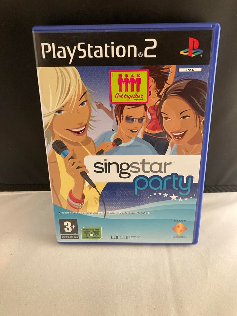 Singstar Party - PlayStation 2, Spelcomputers en Games, Games | Sony PlayStation 2, Gebruikt, Muziek, 3 spelers of meer, Vanaf 3 jaar