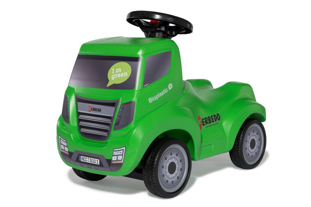 Ferbedo loopvrachtauto Groen F172009 vanaf 1+, Kinderen en Baby's, Speelgoed | Buiten | Voertuigen en Loopfietsen, Ophalen of Verzenden