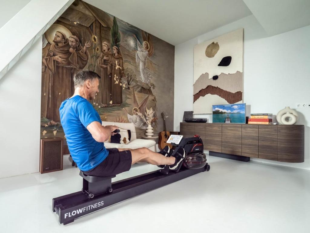 Flow Fitness Driver DWR2500i Roeitrainer, Ophalen, Nieuw, Benen, Roeitrainer