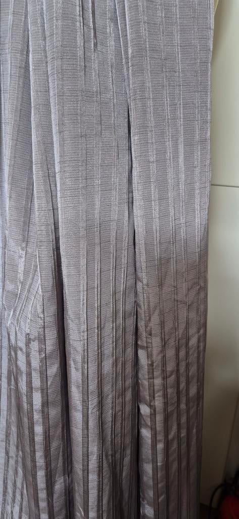 Silvera luxe design gordijnen glans origami japans 172 210, 150 tot 200 cm, Zo goed als nieuw, Verzenden, 200 cm of meer