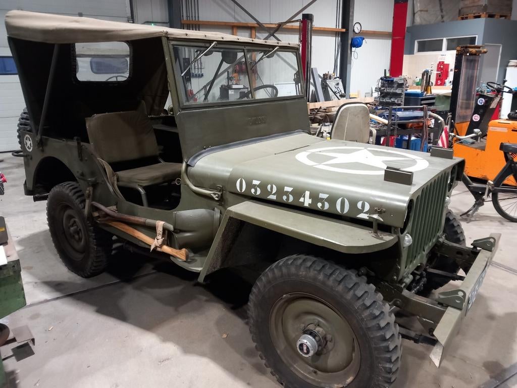 Willy jeeps, Auto's, Overige Auto's, Stof, Trekhaak, 4 cilinders, Cabriolet