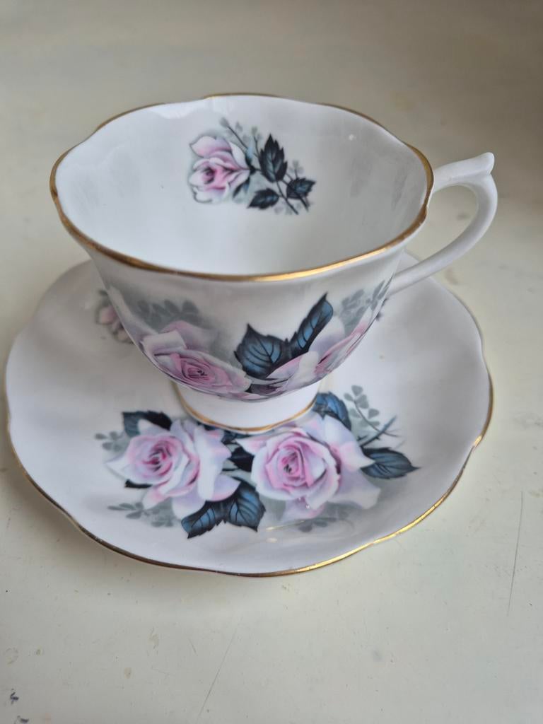 Richmond bone china porselein, Verzamelen, Porselein, Kristal en Bestek, Ophalen of Verzenden, Gebruikt, Porselein, Kop en/of schotel