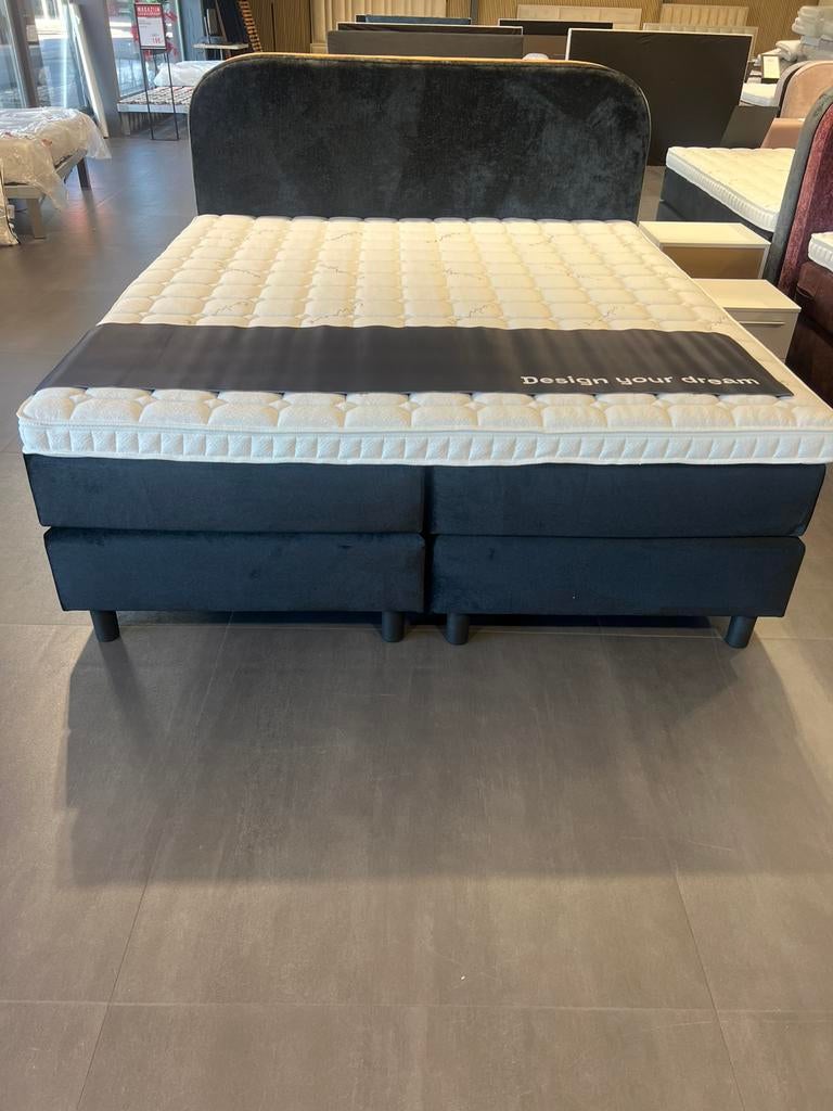 Eijerkamp collectie boxspring Lisa, Ophalen, Zo goed als nieuw, Tweepersoons, 180 cm