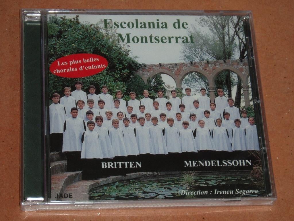 CD Escolania de Montserrat - Segarra , Britten , Mendelssohn, Verzenden, Nieuw in verpakking, Gospel