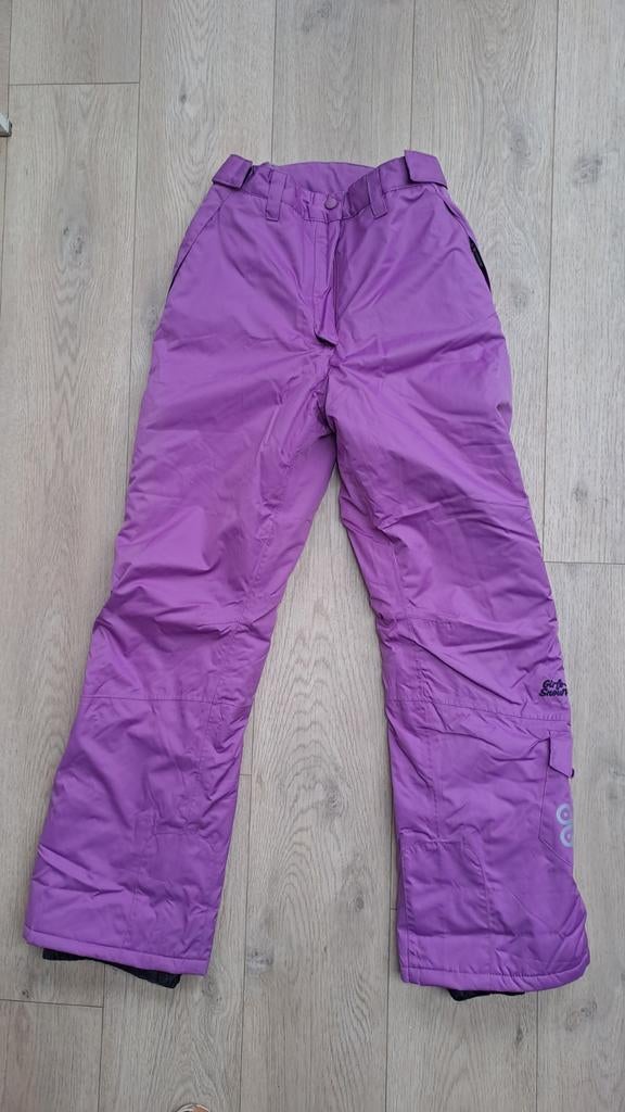 Crivit skibroek maat 158/164 - paars, zo goed als nieuw, Kinderen en Baby's, Kinderkleding | Maat 158, Broek, Meisje, Crivit, Ophalen of Verzenden