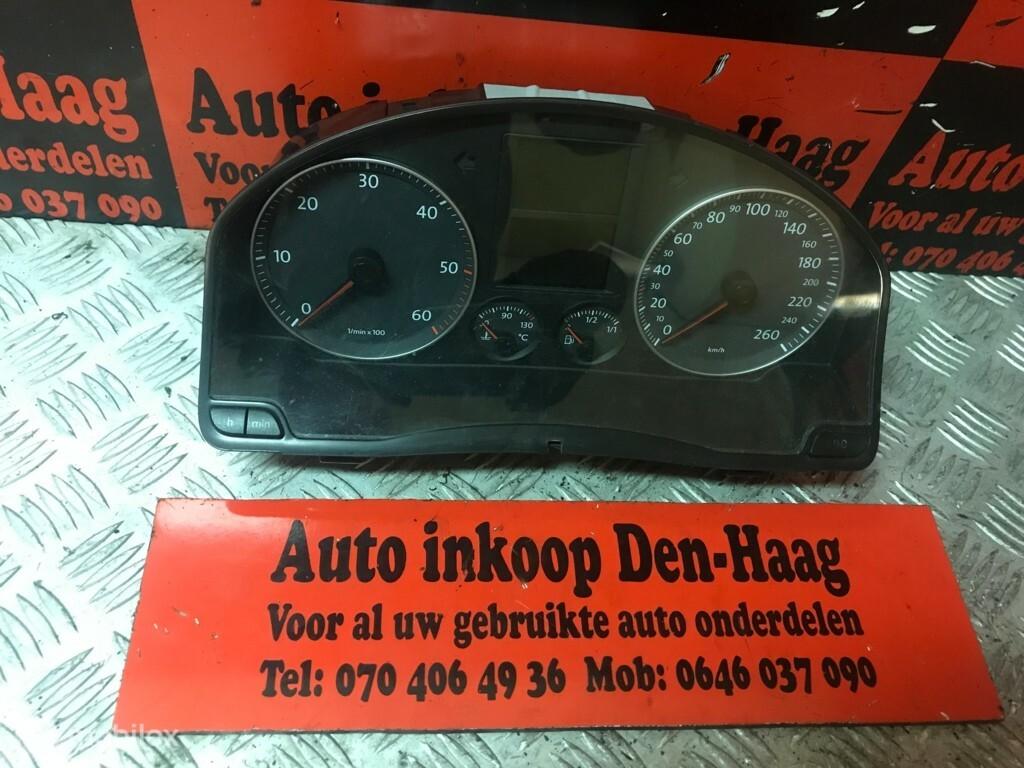 VW Golf 5 ('03-'08) 1.9/2.0 TDI Tellerhuis Km teller, Auto-onderdelen, Ophalen of Verzenden, Gebruikt, Volkswagen
