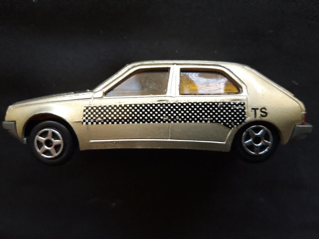 Renault 14 TS zilver Norev JetCar 1:43, Ophalen of Verzenden, Zo goed als nieuw, Auto, Norev
