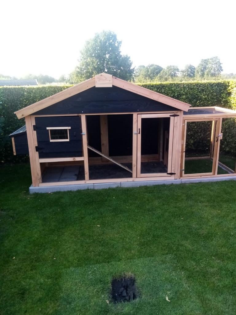 Kippenhok robuust, Douglas, nieuw en stevig, Ophalen of Verzenden, Nieuw, Kippenhok of Kippenren