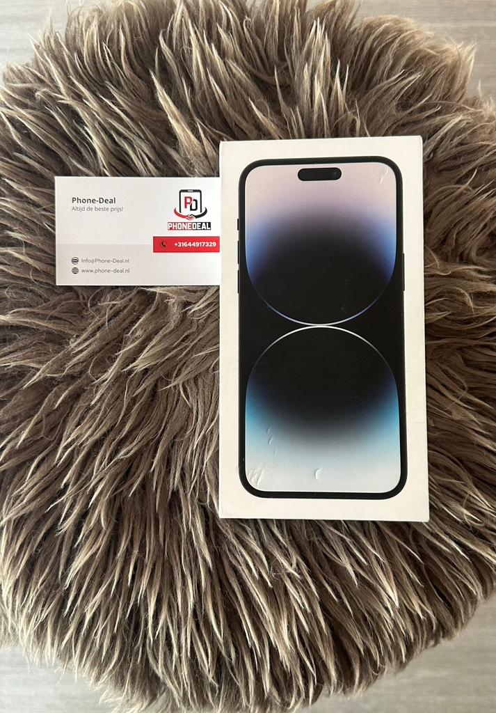 iPhone 14 Pro Max 1 tb black geseald factuur + Garantie, Telecommunicatie, Mobiele telefoons | Apple iPhone, Apple, Apple, Zwart