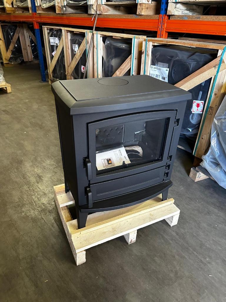 SHOWROOM MODEL SAEY GUSTAV, Huis en Inrichting, Kachels, Ophalen, Vrijstaand, Hout, Nieuw