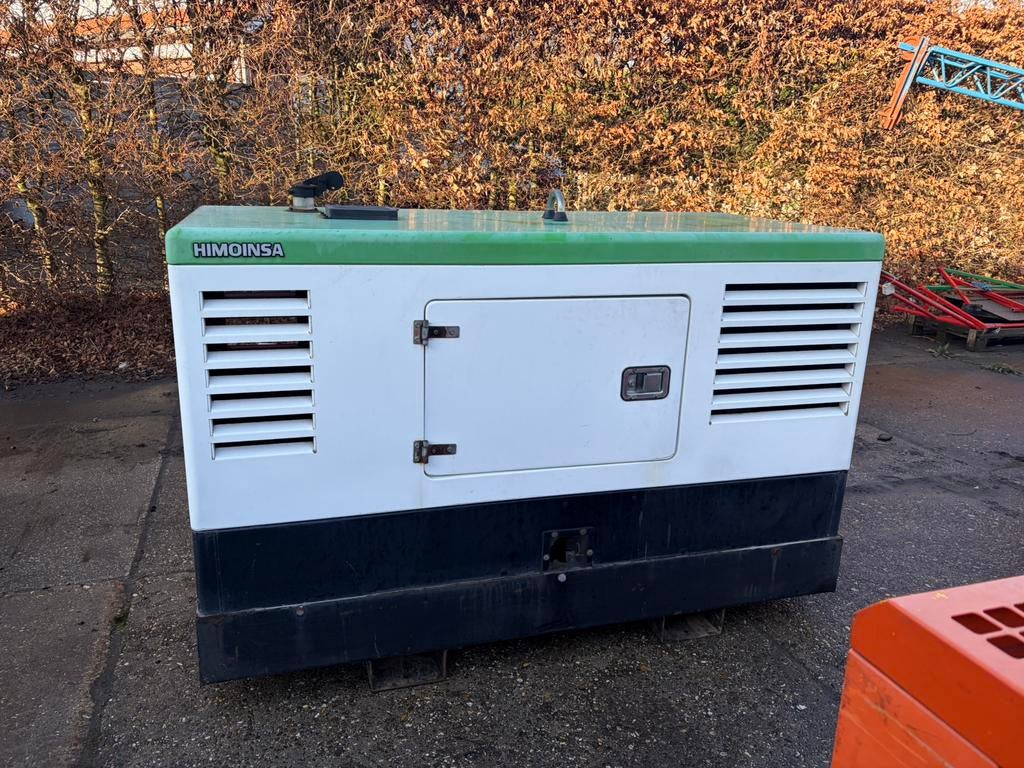 Himoinsa 30 kVA FPT Iveco noodstroom aggregaat, Doe-het-zelf en Verbouw, Aggregaten, Zo goed als nieuw, Dieselolie, 30 kVA of meer