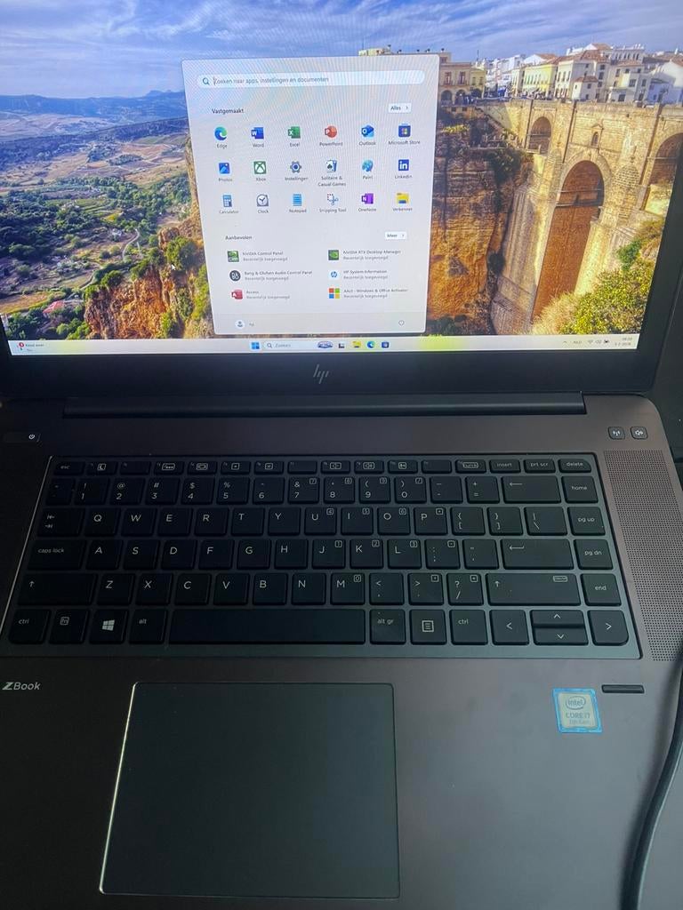 HP ZBook Studio G4 Intel Core i7-7700HQ @ 2,81 GHz, 2 tot 3 Ghz, Ophalen of Verzenden, Zo goed als nieuw, Gaming