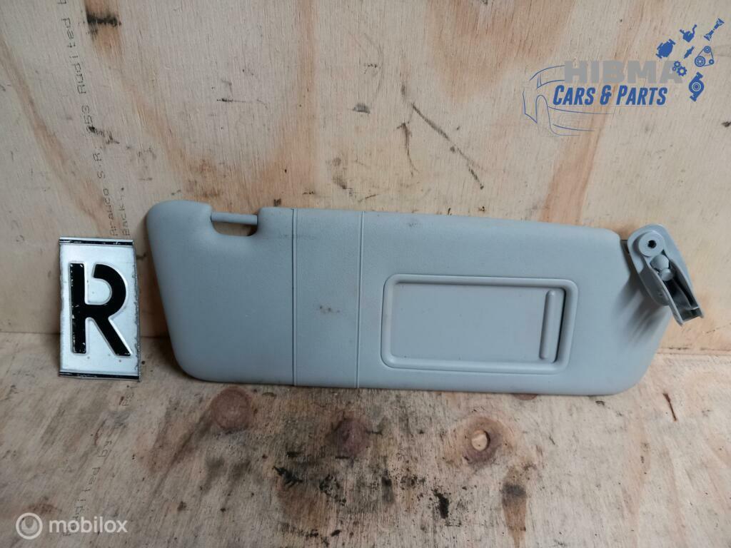 Audi A4 Avant B7 Zonneklep Rechts 8E111717592 2004 t/m 2011, Ophalen of Verzenden, Gebruikt