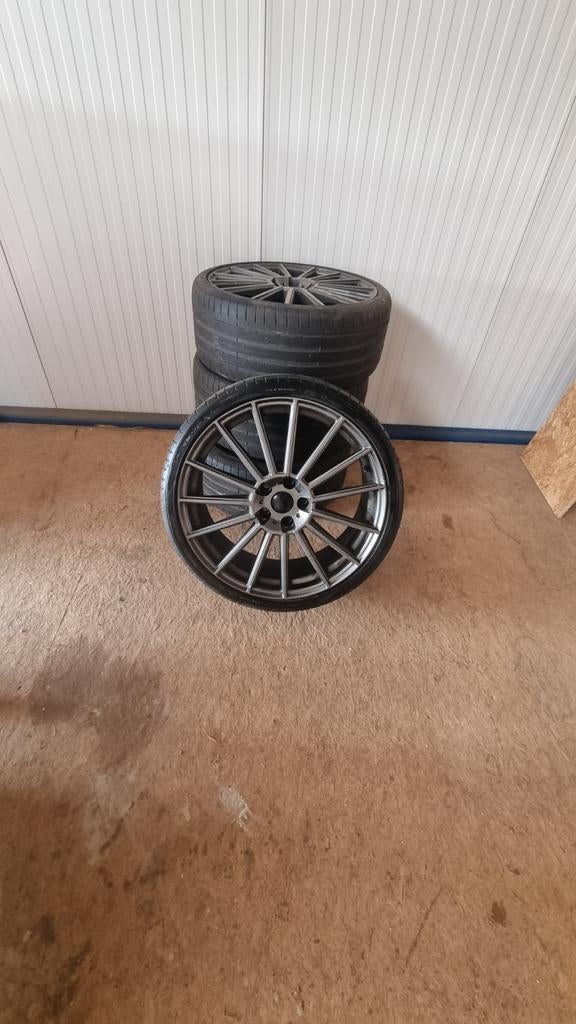 OZ velgen 20 inch, Ophalen, Gebruikt, 255 mm, Banden en Velgen