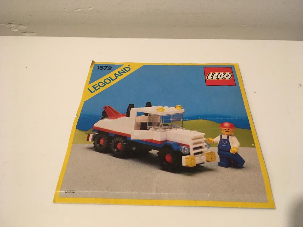 Lego 1572 takelwagen - super tow truck (classic town), Ophalen of Verzenden, Gebruikt, Complete set, Lego