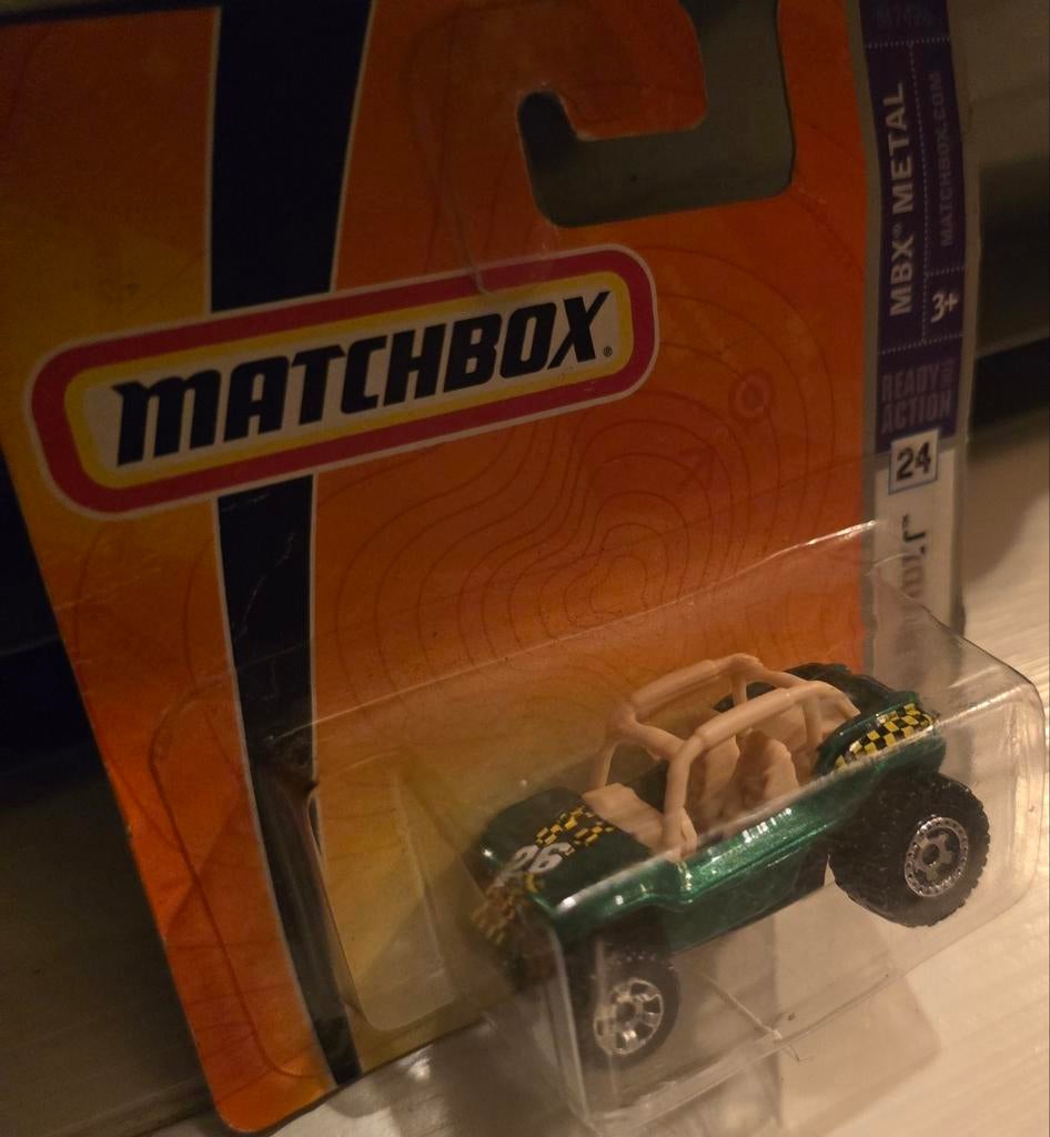 Volkswagen buggy Baja Bandit Matchbox schaal 1 op 64, Hobby en Vrije tijd, Modelauto's | Overige schalen, Buggy, Auto, Nieuw, Ophalen of Verzenden