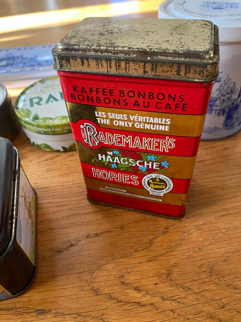 Vintage Rademakers Haagse Hopjes Blik, Ophalen